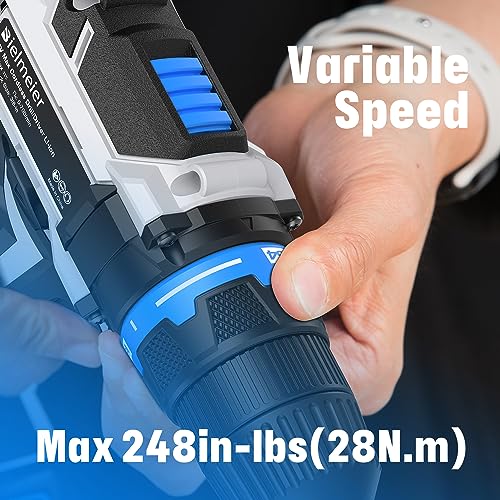 Bielmeier 20V Cordless Drill Set with 29pcs Drill Bits