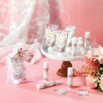 Elegant Hand Cream & Lip Balm Wedding Favors