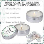Eucalyptus Scented Candle Favors - 50 Pack