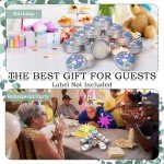 50 Luxury Scented Travel Tin Candles for Weddings