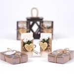 Jasmine Scented Mini Soaps – Wedding Favor Pack