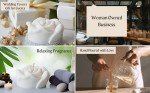 Bulk White Rose Petal Soy Wax Candles