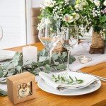 50 Rustic Wedding Candle Favors with Holders