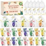 30 Sets Hand Lotion & Lip Balm Wedding Favors