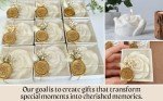 Bulk White Rose Petal Soy Wax Candles