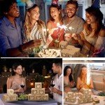 50 Rustic Wedding Candle Favors with Holders