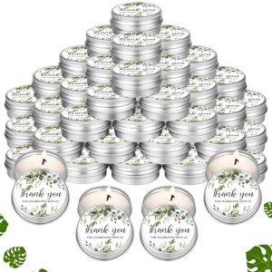 Lavender Scented Soy Wax Wedding Favour Candles