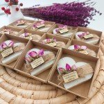 Heart-Shaped Soaps: 12-Pack Bridal Shower Favors