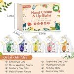30 Sets Hand Lotion & Lip Balm Wedding Favors