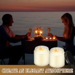 Mini Mason Jar Candles Favors - 72 Pcs Set