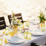 Golden Flower Mini Hand Sanitizers - Wedding Favors