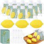 Lemon Soap Wedding Favours with Organza Bags