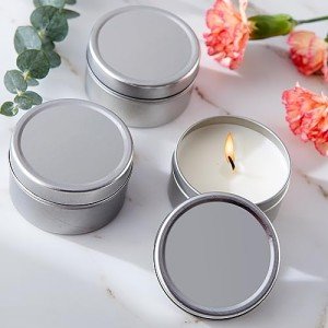 Vanilla Scented Candle Tins - Set of 12