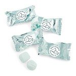 Personalized Silver Buttermints - Two Hearts Favor 108 pcs