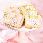 Individually Wrapped Luxury Bridal Shower Cookies