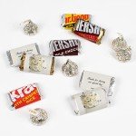 Floral Chocolate Assortment Wedding Favors - 113 Pcs