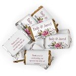 Personalized Miniature Wrapper Wedding Favors (100 Pack)