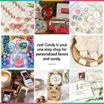 Personalized Miniature Wrapper Wedding Favors (100 Pack)