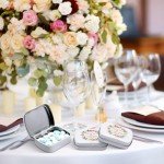 24 Wedding Mint Tins - Elegant Favors Set