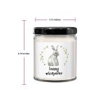 Personalized Scented Photo Candle Jar 9 Oz