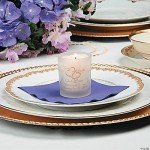 Personalized Two Hearts Votive Candle Holders - 12 PCS