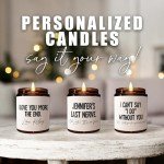 Personalized Soy Wax Candle for Special Occasions