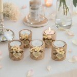 Personalized Candle Holders - Elegant Wedding Favors