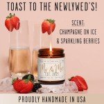 Personalized Mr & Mrs Candle Wedding Gift 2025