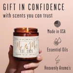 Personalized Mr & Mrs Candle Wedding Gift 2025