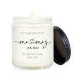 Lavender Soy Candle Wedding Favor for Couples