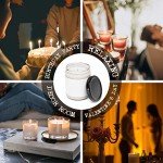 Personalized Scented Wedding Candles - Custom Gift