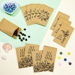 150 Wedding Favor Seed Packets - Let Love Grow