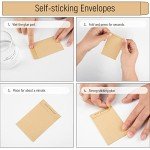 Rustic Seed Packets for Wedding Favors - 200 Pack