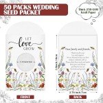 Let Love Grow Seed Packets Wedding Favors