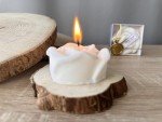 Rose-Shaped Scented Soy Wax Candle Wedding Favors