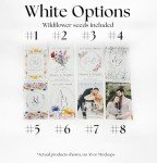 Personalized Wildflower Seed Packets for Weddings