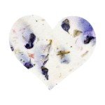 Purple Heart Seed Paper for Weddings & Celebrations