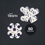 Purple Heart Seed Paper for Weddings & Celebrations