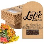 Let Love Grow Seed Packets - 50 Pack Favors