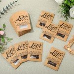 Let Love Grow Seed Packets - 50 Pack Favors