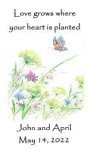 Personalized Butterfly Wildflower Seed Packet Favors