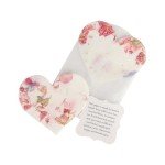 Pink Heart Plantable Seed Paper Favors - Set of 24