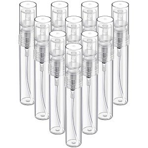 Elegant Mini Spray Bottle Set for Weddings - 10 Pack
