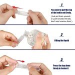 Elegant Mini Spray Bottle Set for Weddings - 10 Pack