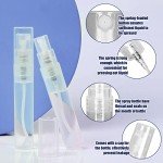 Elegant Mini Spray Bottle Set for Weddings - 10 Pack