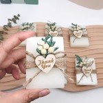 Elegant Handmade Scented Soap Wedding Favors Set