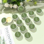 Lavender Scented Thank You Candles - 50 Pack