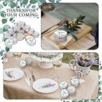 Eucalyptus Scented Candle Favors - 50 Pack