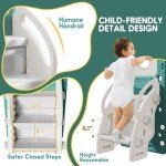 8-in-1 Toddler Slide and Climber Playset