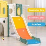 8-in-1 Toddler Slide and Climber Playset